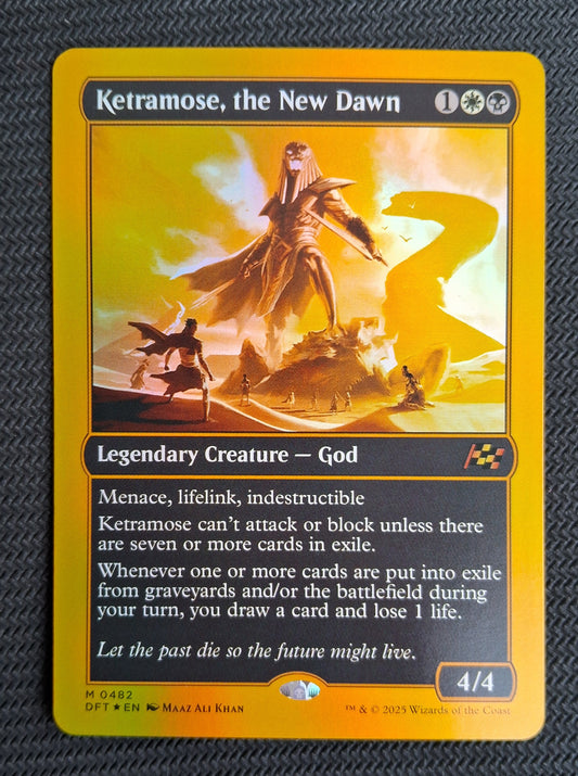 Ketramose, the New Dawn - Aetherdrift #482 - Foil