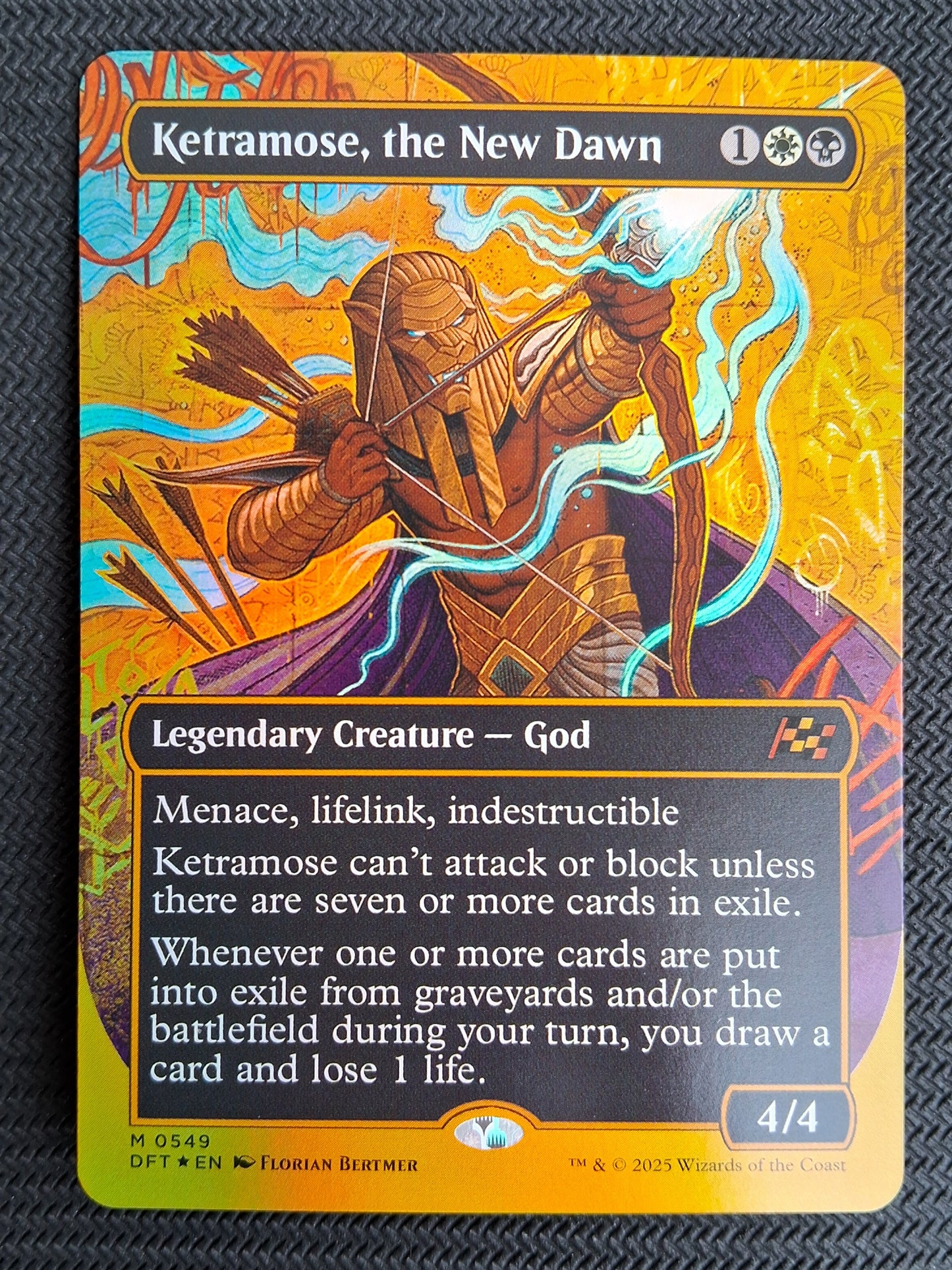 Ketramose, the New Dawn - Aetherdrift #549 - Foil
