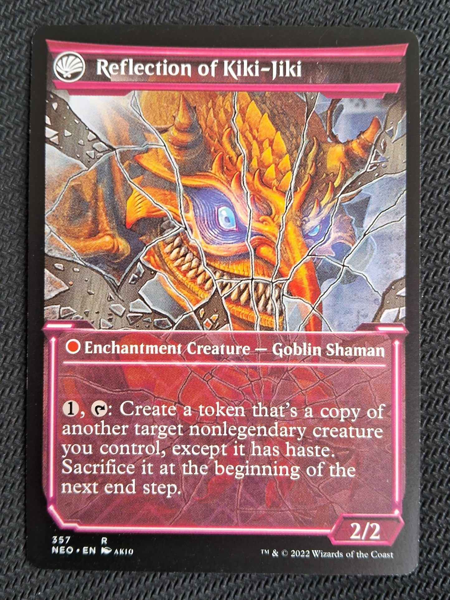 Fable of the Mirror-Breaker - Kamigawa: Neon Dynasty #357 - No Foil