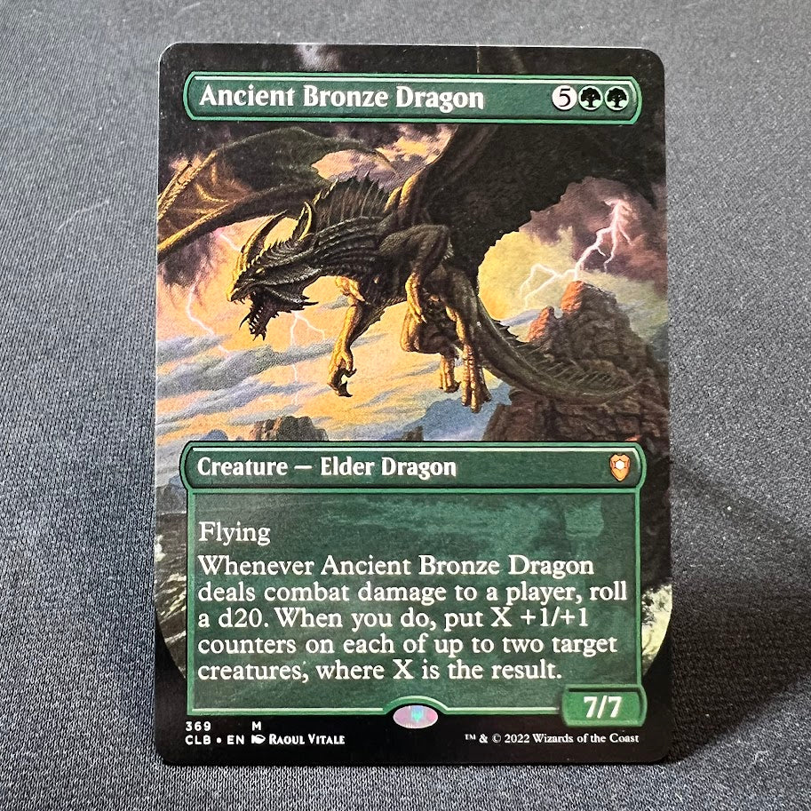 Ancient Bronze Dragon - Commander Legends: Battle for Baldur's Gate #369 - No Foil