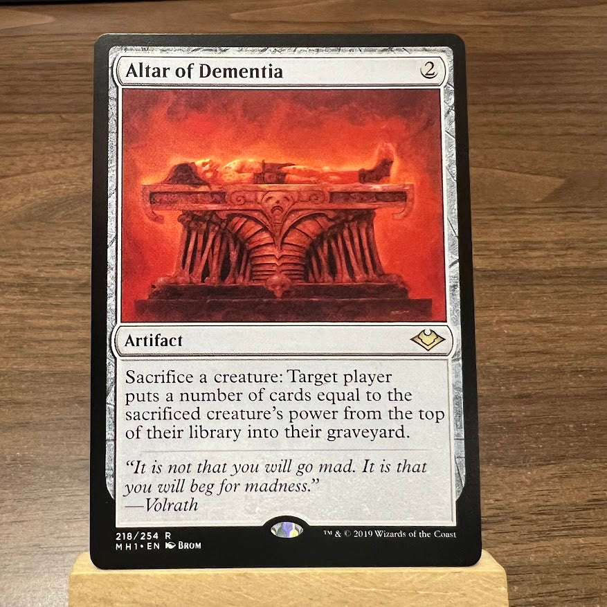Altar of Dementia - Modern Horizons #218 - No Foil