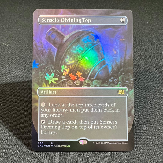 Sensei's Divining Top - Double Masters #398 - Foil