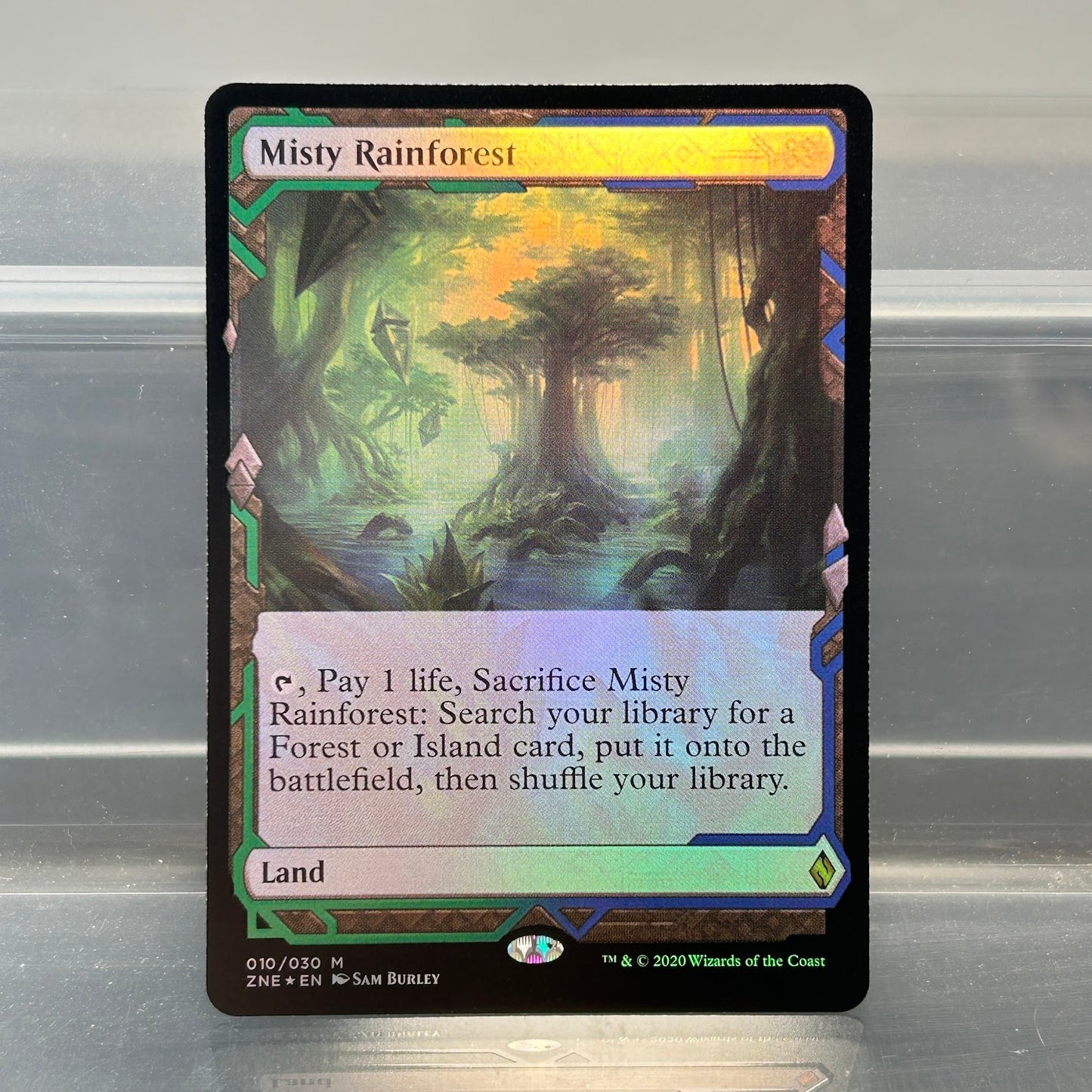 Misty Rainforest - Zendikar Rising Expeditions #10 - Foil