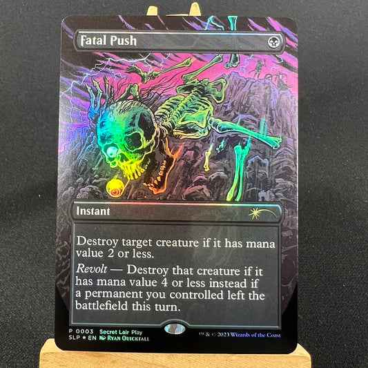 Fatal Push - Secret Lair #3 - Foil