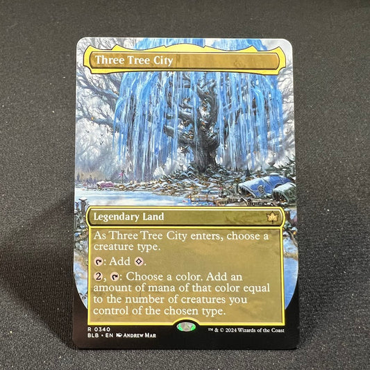 Three Tree City - Bloomburrow #340 - No Foil