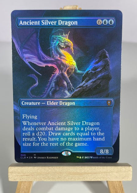 Ancient Silver Dragon - Commander Legends: Battle for Baldur's Gate #366 - Foil