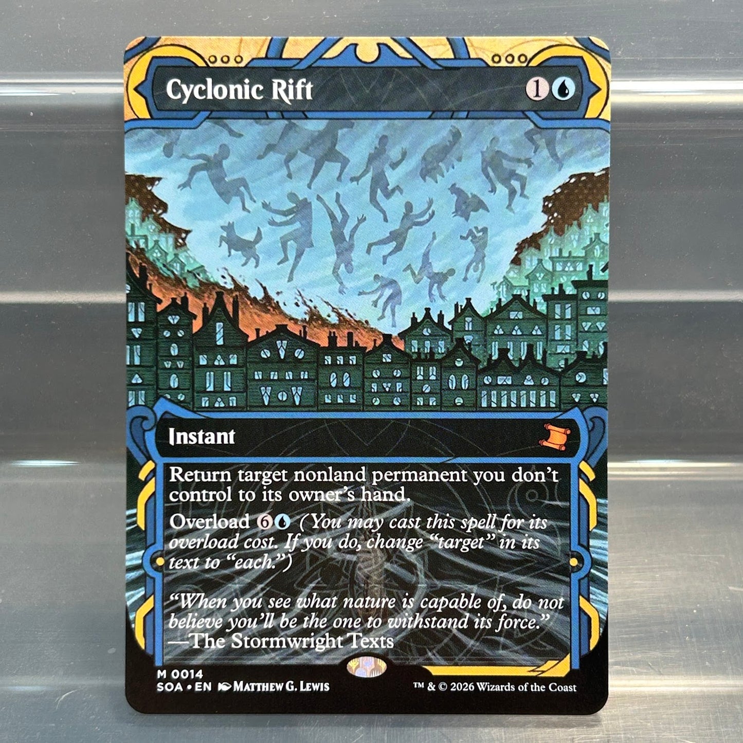 Cyclonic Rift - Secrets of Strixhaven Mystical Archive #14 - No Foil