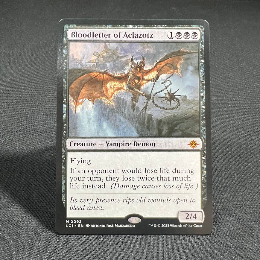 Bloodletter of Aclazotz - The Lost Caverns of Ixalan #92 - No Foil Cartn Barato Bloodletter of Aclazotz - The Lost Caverns of Ixalan #92 - No Foil Cartn Barato