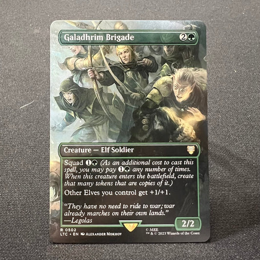 Galadhrim Brigade - The Lord of the Rings Commander #502 - No Foil