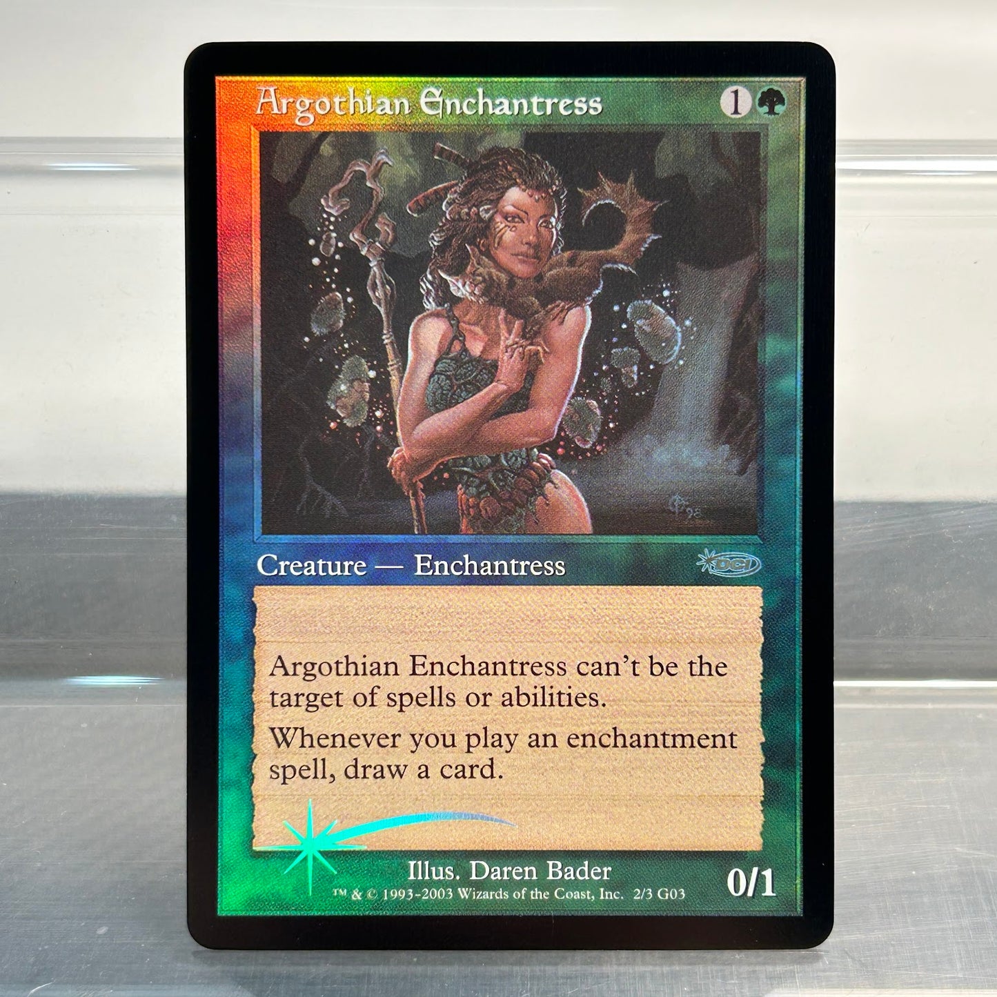 Argothian Enchantress - Judge Gift Cards 2003 #2 - Foil