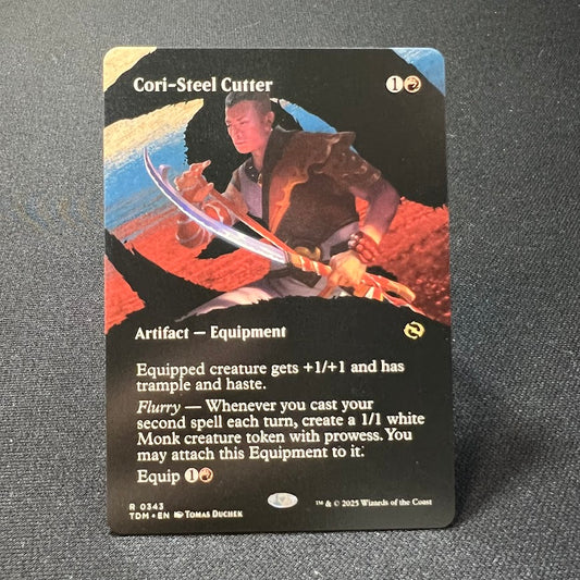 Cori-Steel Cutter - Tarkir: Dragonstorm #343 - No Foil