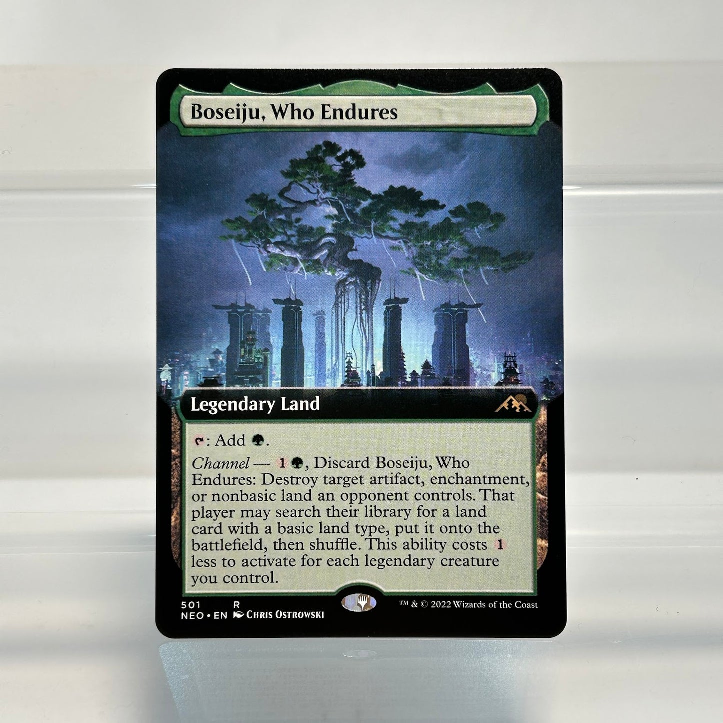 Boseiju, Who Endures - Kamigawa: Neon Dynasty #501 - No Foil