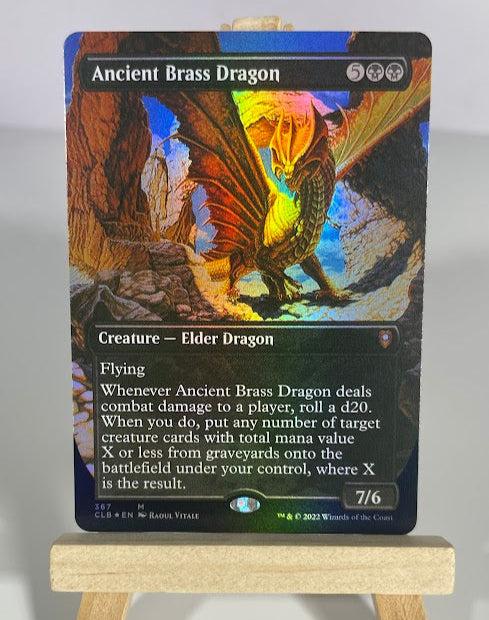 Ancient Brass Dragon - Commander Legends: Battle for Baldur's Gate #367 - Foil