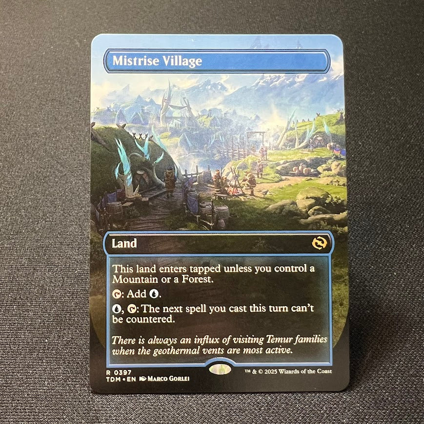 Mistrise Village - Tarkir: Dragonstorm #397 - No Foil