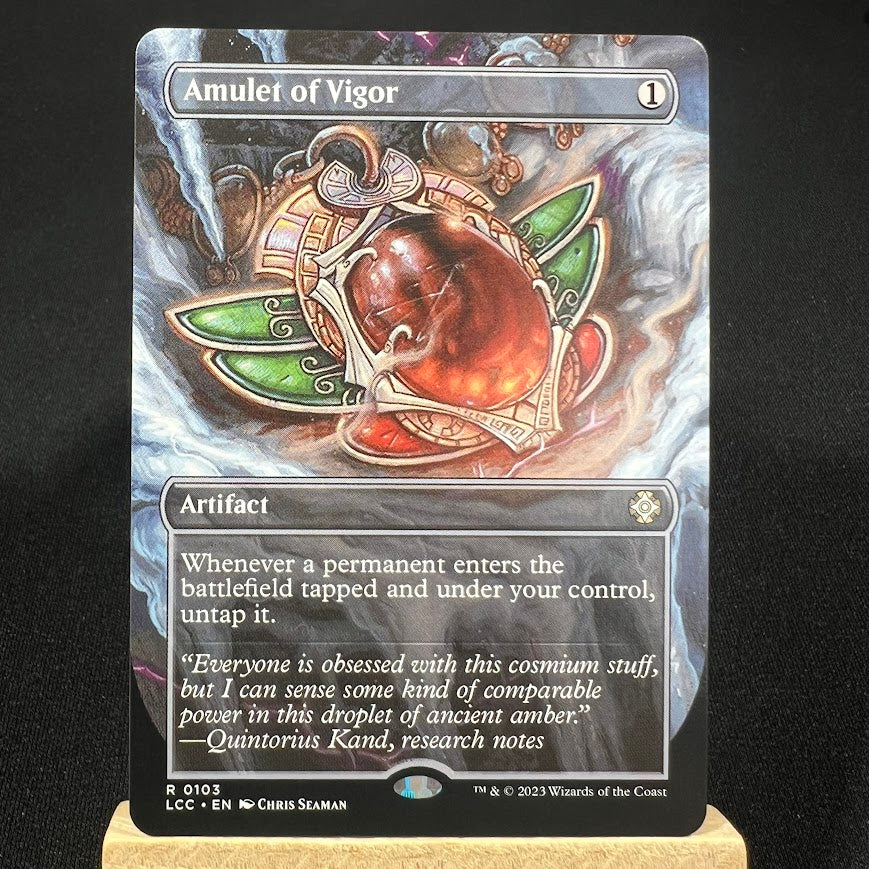 Amulet of Vigor - The Lost Caverns of Ixalan Commander #103 - No Foil