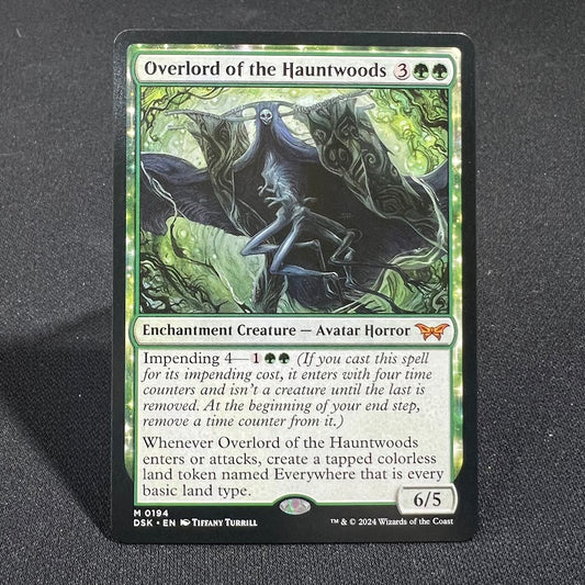 Overlord of the Hauntwoods - Duskmourn: House of Horror #194 - No Foil