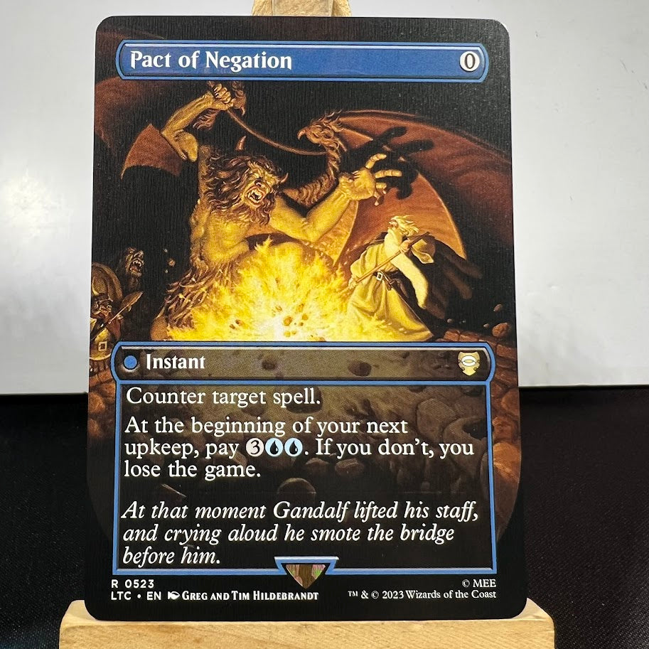 Pact of Negation - The Lord of the Rings Commander #0523 - No Foil