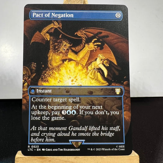Pact of Negation - The Lord of the Rings Commander #0523 - No Foil