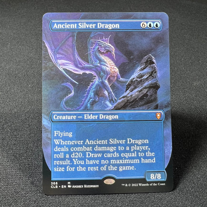 Ancient Silver Dragon - Commander Legends: Battle for Baldur's Gate #366 - No Foil