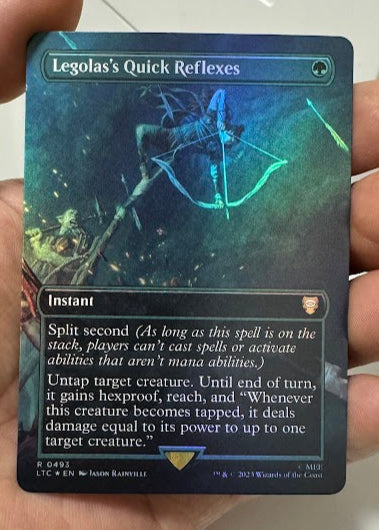 Legolas's Quick Reflexes - The Lord of the Rings Commander #493 - Foil