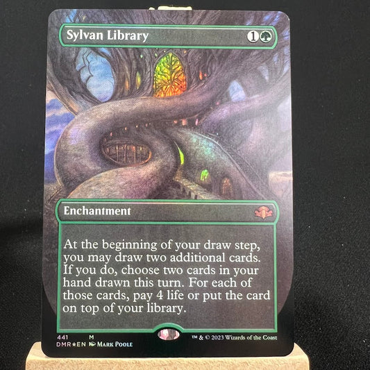 Sylvan Library - Dominaria Remastered #441 - Foil