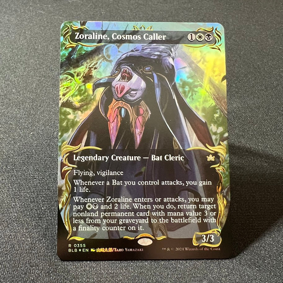 Zoraline, Cosmos Caller - Bloomburrow #355 - Raised Foil