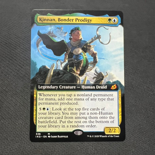 Kinnan, Bonder Prodigy - Ikoria: Lair of Behemoths #338 - No Foil