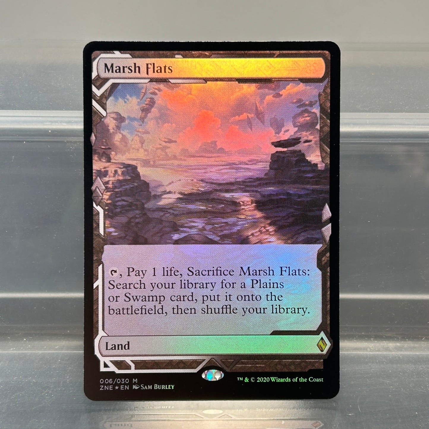 Marsh Flats - Zendikar Rising Expeditions #6 - Foil