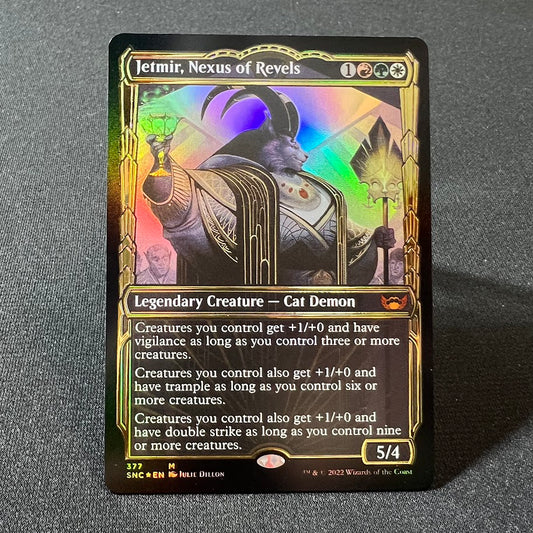 Jetmir, Nexus of Revels - Streets of New Capenna #377 - Raised Foil