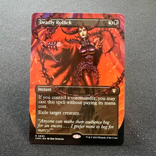 Deadly Rollick - Commander Masters #695 - No Foil