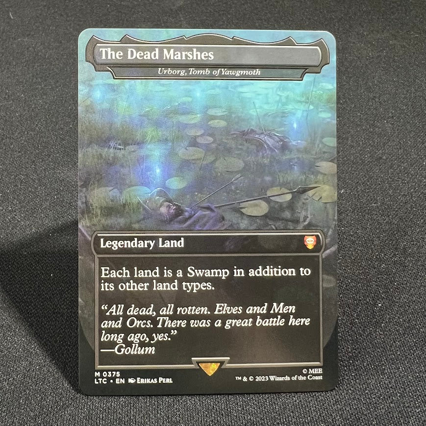 Urborg, Tomb of Yawgmth (The Dead Marshes) - The Lord of the Rings Commander #375 - No Foil