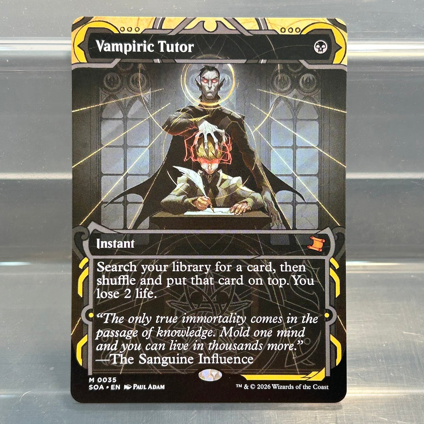 Vampiric Tutor - Secrets of Strixhaven Mystical Archive #35 - No Foil