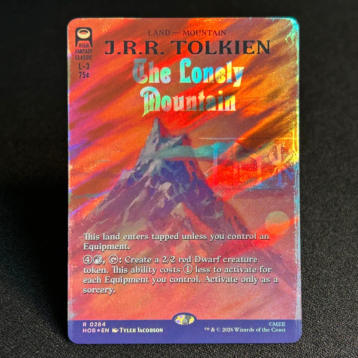 The Lonely Mountain - The Hobbit #284 - Surge Foil