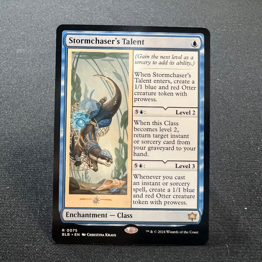 Stormchaser's Talent - Bloomburrow #75 - No Foil