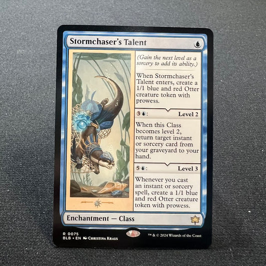 Stormchaser's Talent - Bloomburrow #75 - No Foil
