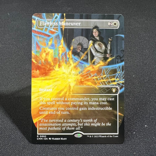 Flawless Maneuver - Commander Masters #692 - No Foil