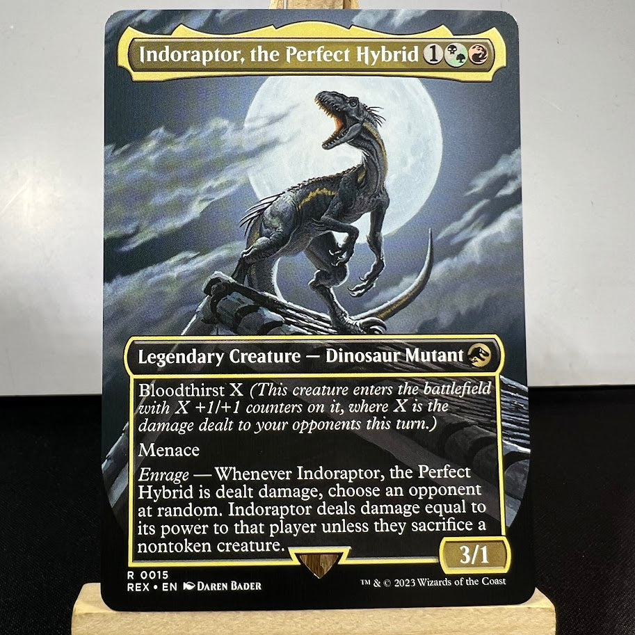 Indoraptor, the Perfect Hybrid - Jurassic World #15 - No Foil