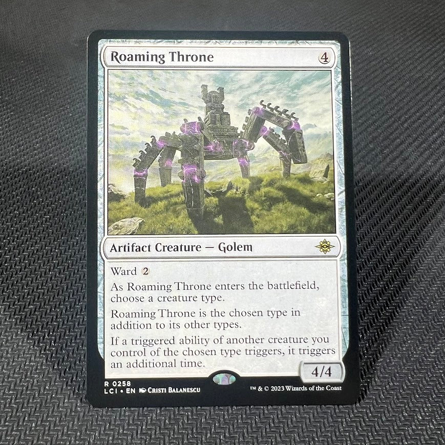 Roaming Throne - The Lost Caverns of Ixalan #258 - No Foil