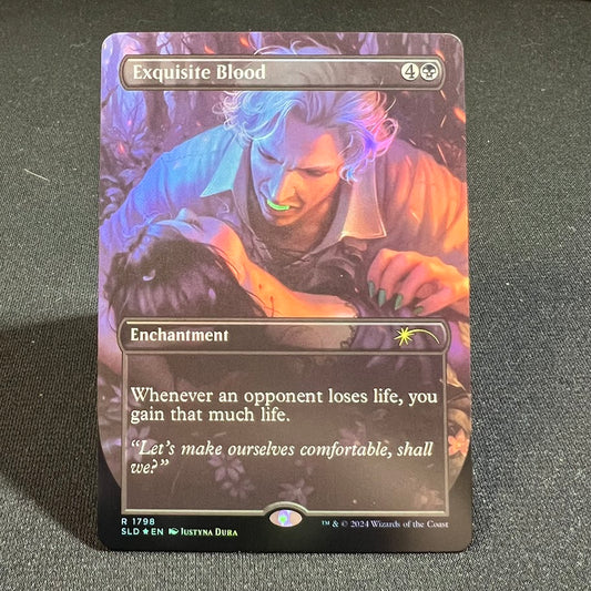 Exquisite Blood - Secret Lair #1798 - Foil