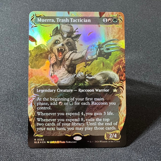 Muerra, Trash Tactician - Bloomburrow #352 - Raised Foil