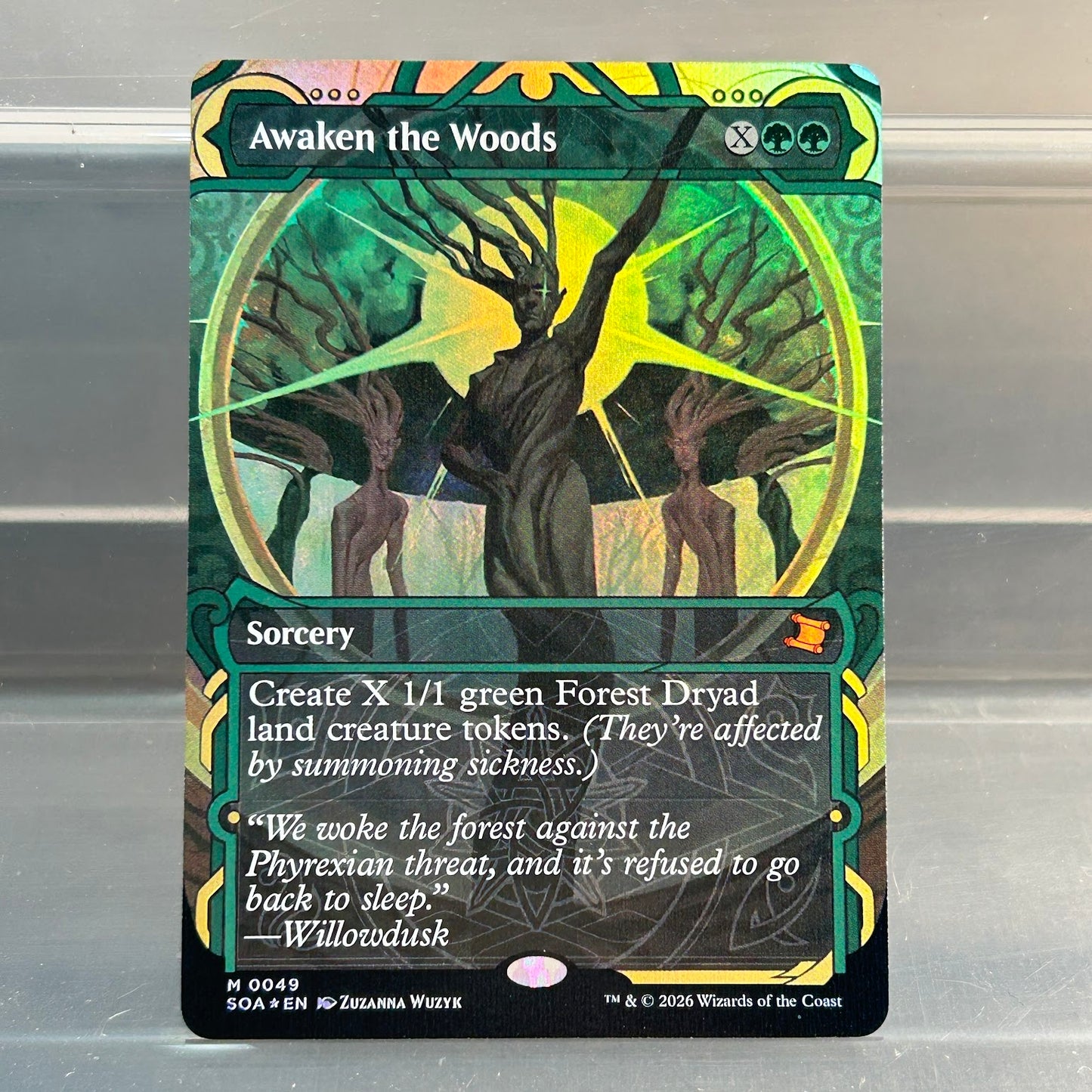 Awaken the Woods - Secrets of Strixhaven Mystical Archive #49 - Foil