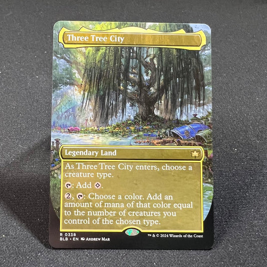 Three Tree City - Bloomburrow #338 - No Foil