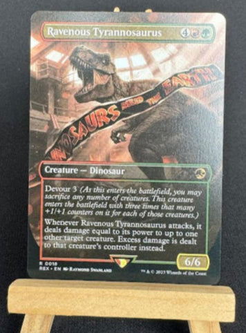 Ravenous Tyrannosaurus - Jurassic World #18 - No Foil