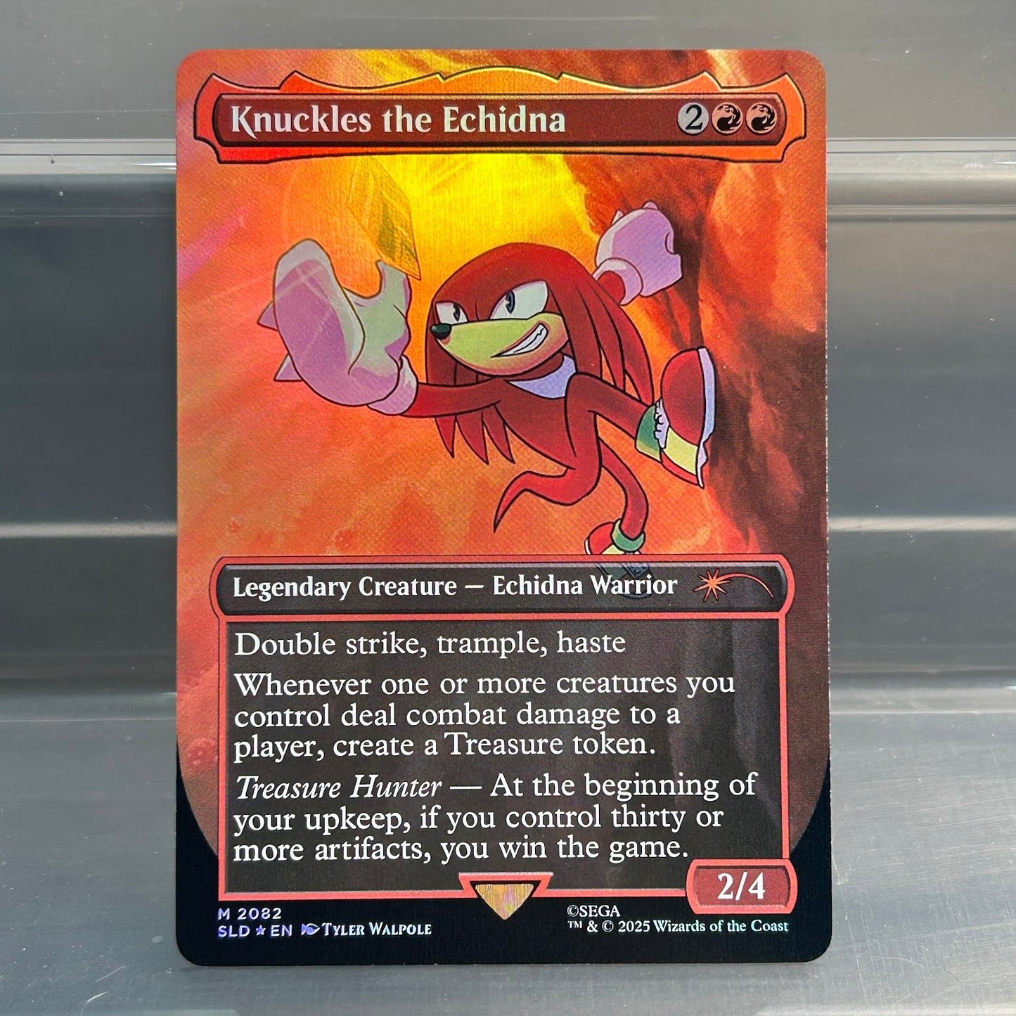 Knuckles the Echidna - Secret Lair #2082 - Foil