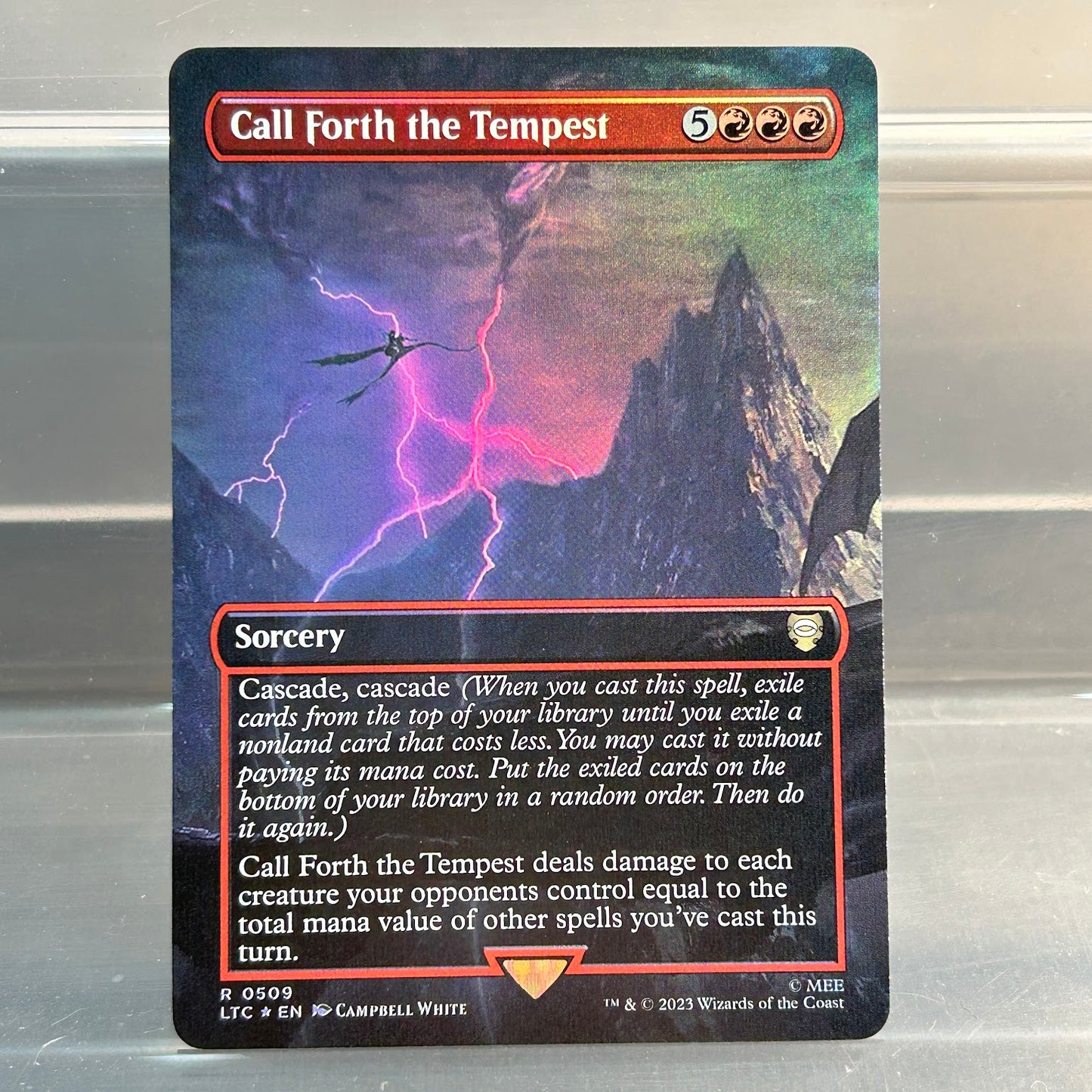 Call Forth the Tempest - Tales of Middle-earth Commander #509 - Foil
