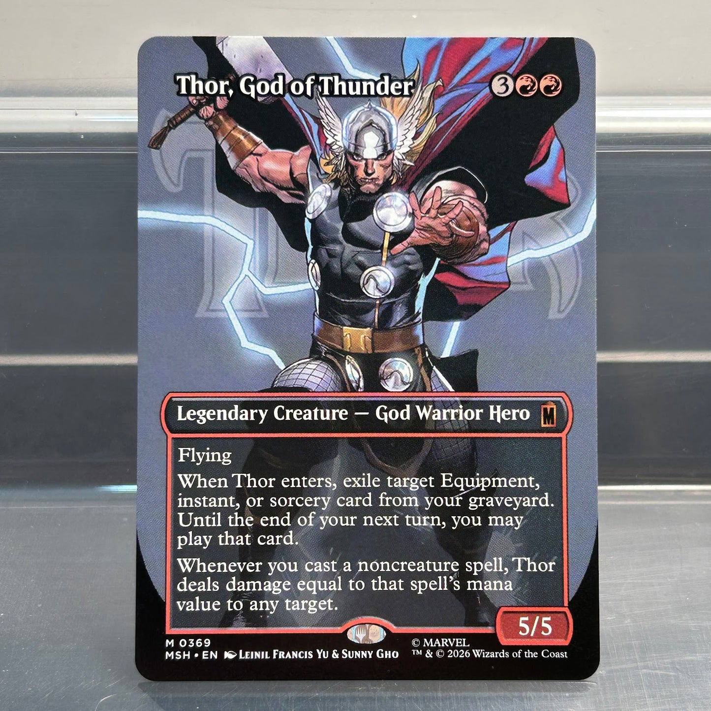 Thor, God of Thunder - Marvel Super Heroes #369 - No Foil