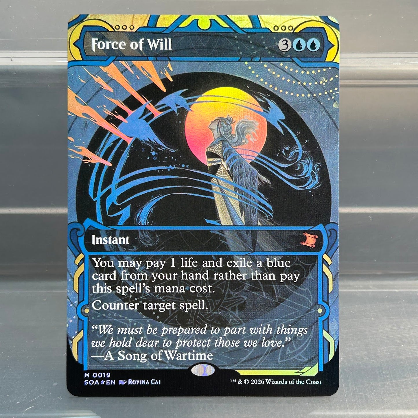 Force of Will - Secrets of Strixhaven Mystical Archive #19 - Foil