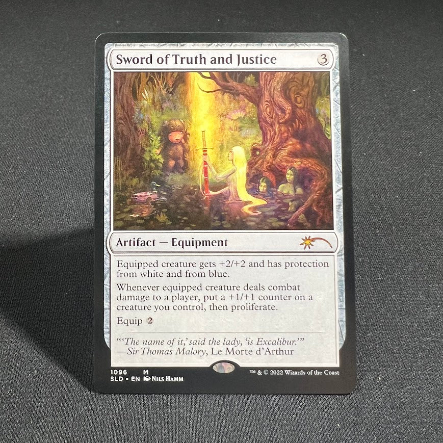 Sword of Truth and Justice - Secret Lair #1096 - Foil