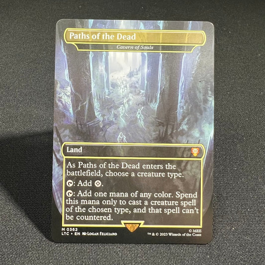 Cavern of Souls (Paths of the Dead) - The Lord of the Rings Commander #362 - No Foil