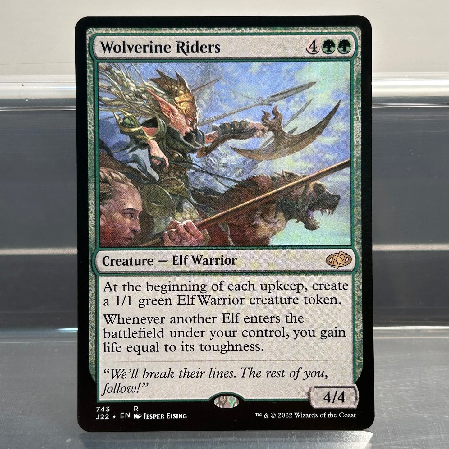 Wolverine Riders J22 #743 - No Foil